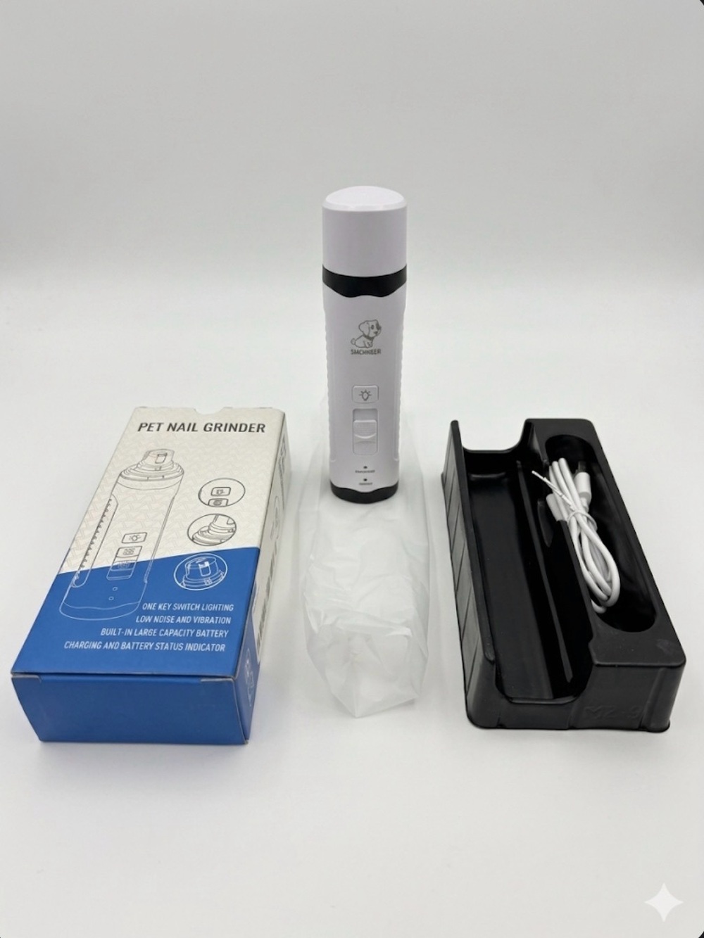 NIB Smehnser Professional Pet Nail Grinder - Low Noise & Rechargeable